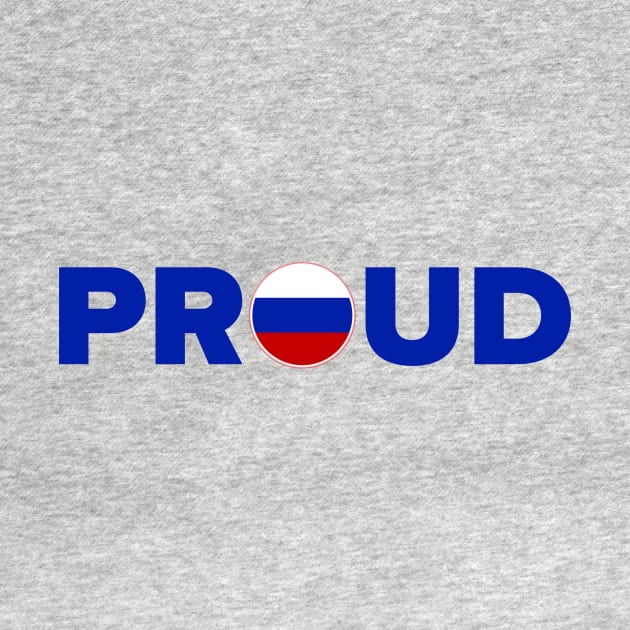 Proud Russian by MessageOnApparel